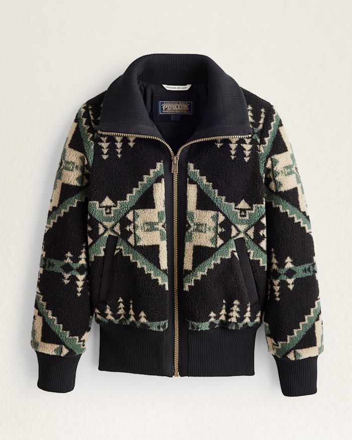 WOMEN'S FOXGLOVE FLEECE BOMBER JACKET